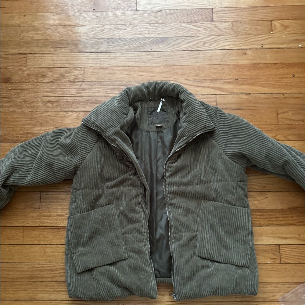 Olive Corduroy Jacket